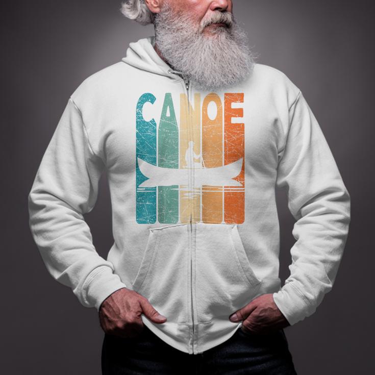 Canoe Vintage Canoeing Retro Canoe Paddling Raglan Baseball Tee Zip Up Hoodie Canoe Vintage Canoeing Retro Canoe Paddling Raglan Baseball Tee Zip Up Hoodie
