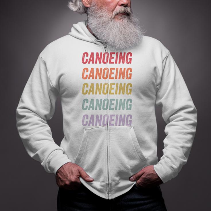 Canoeing Sweatshirt Zip Up Hoodie Canoeing Sweatshirt Zip Up Hoodie