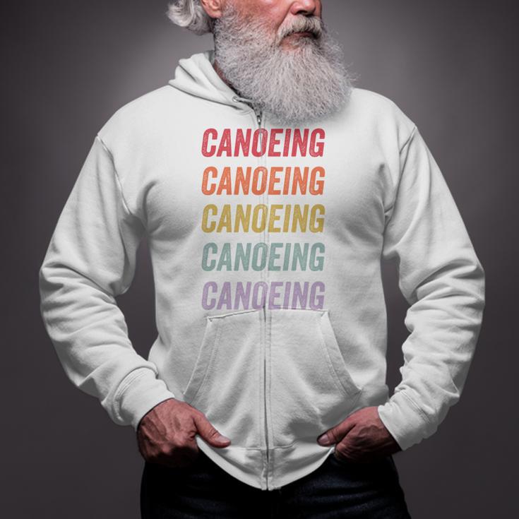 Canoeing Zip Up Hoodie