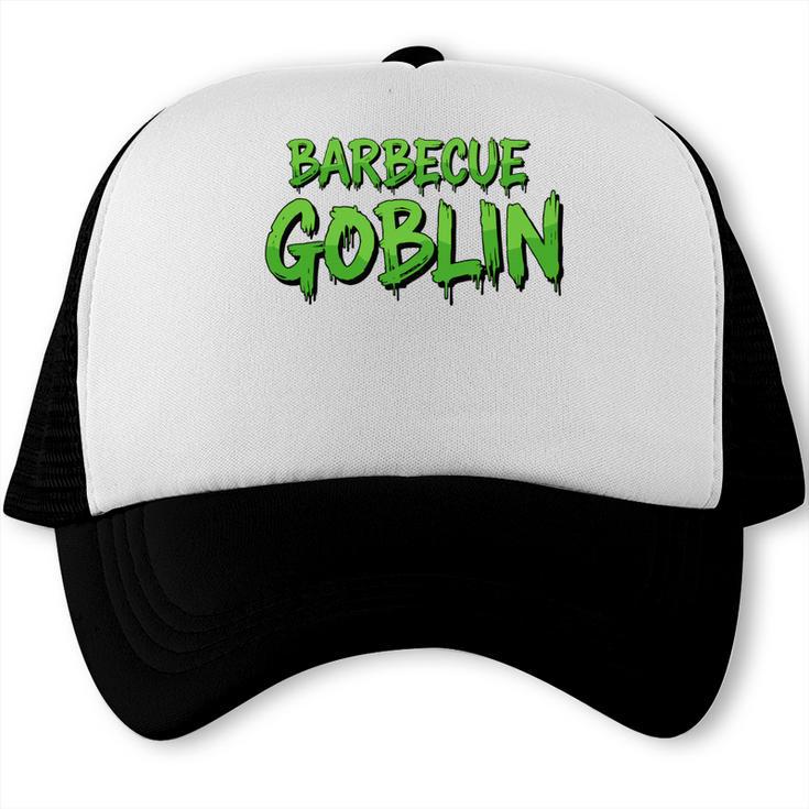 Barbecue Goblin BBQ Dad Grilling Meat Sauce Fathers Day Food Comfort Colors Crop Top Trucker Cap, trending gift