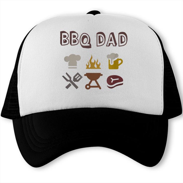 BBQ Dad Grilling Trucker Cap, trending gift BBQ Dad Grilling Trucker Cap, trending gift