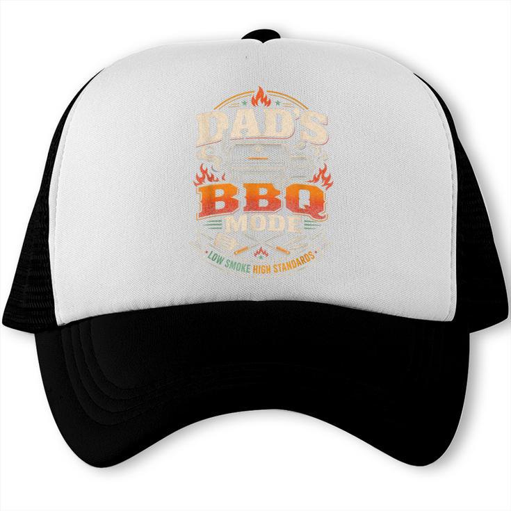 BBQ Dad Low Smoke High Standards Trucker Cap