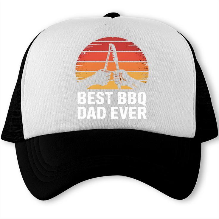 Best BBQ Dad Ever Fathers Day Grill Master Premium Tri-Blend Trucker Cap, trending gift