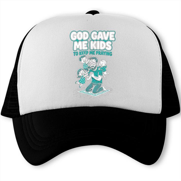 Ordained To Grill Christian BBQ Dad Grill Master Trucker Cap