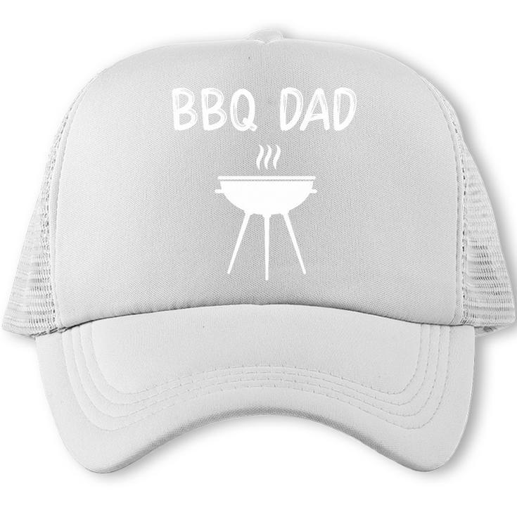 BBQ DAD Barbeque Grilling Fathers Day Grill Beef BBQ Dads Premium Tri-Blend Trucker Cap