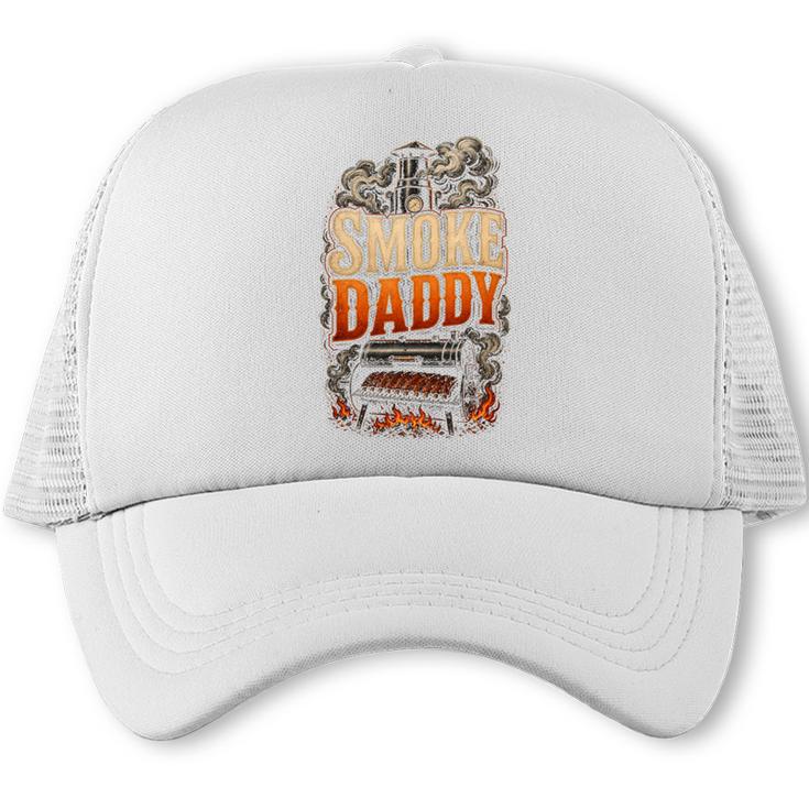 BBQ Dad Grilling Fathers Day Comfort Colors Crop Top Trucker Cap