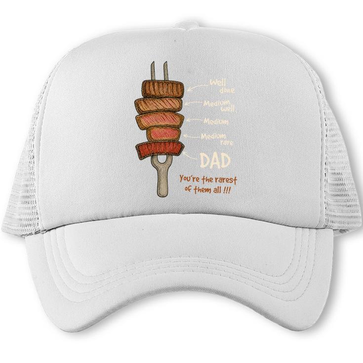 BBQ Dad Retro Dad Fathers Day Family Party Comfort Colors Crop Top Trucker Cap