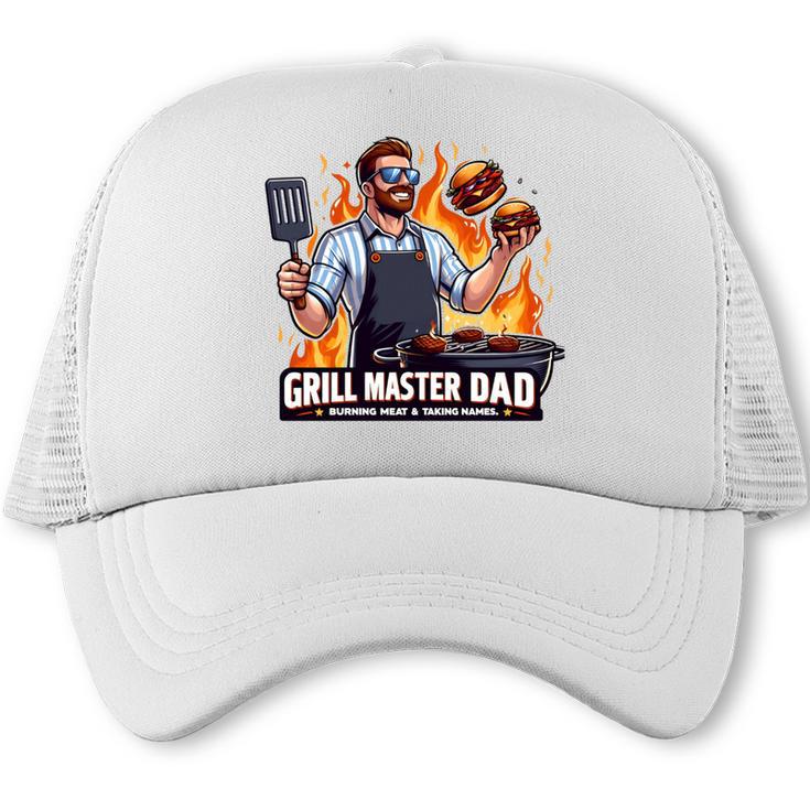 BBQ Dad Tee Grill Is Hot My Opinions Present Apparel Comfort Colors Crop Top Trucker Cap