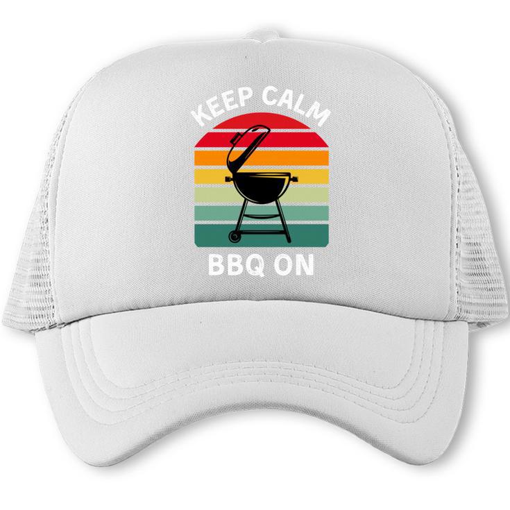 Grilling Master BBQ Daddy Dad Birthday Comfort Colors Crop Top Trucker Cap