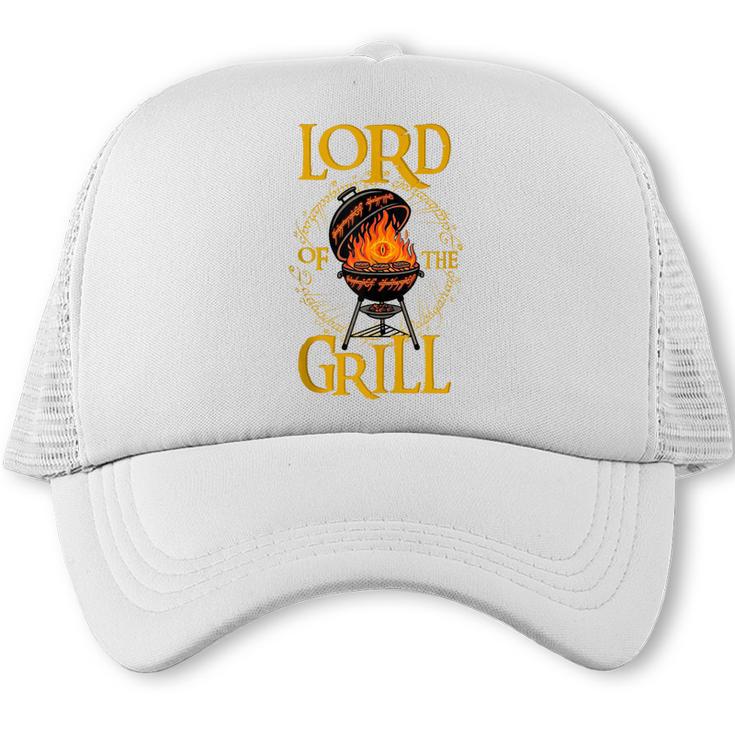 Lord Of The Grill BBQ Daddy Nerd Dad Dad Jokes Trucker Cap
