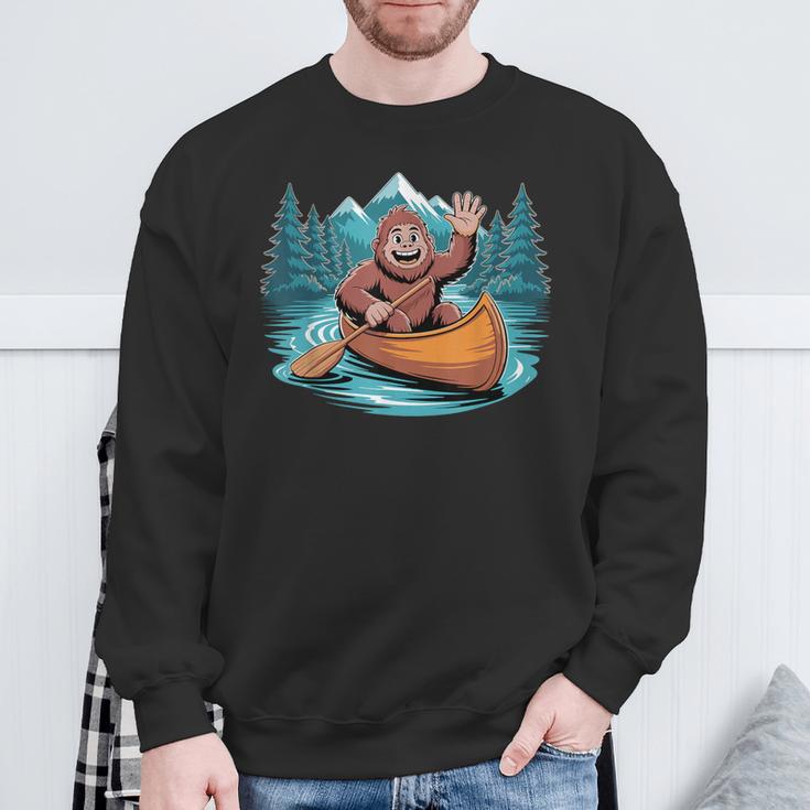 Canoe Art For Men Women Canoeing Canoe Kayak Lover Sweatshirt Gifts for Old Men