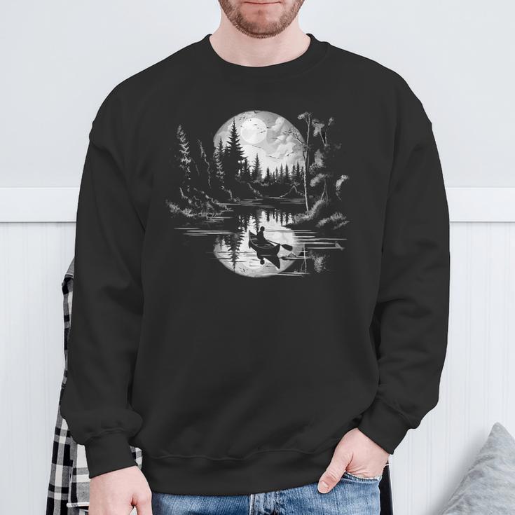 Canoe Canadian Canoeists Nature Canoe Sweatshirt Gifts for Old Men Canoe Canadian Canoeists Nature Canoe Sweatshirt Gifts for Old Men