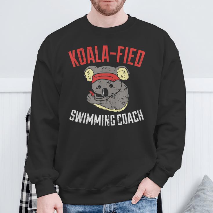 Swim Coach Saying Cute Swimming Coach Appreciation Sweatshirt Gifts for Old Men Swim Coach Saying Cute Swimming Coach Appreciation Sweatshirt Gifts for Old Men