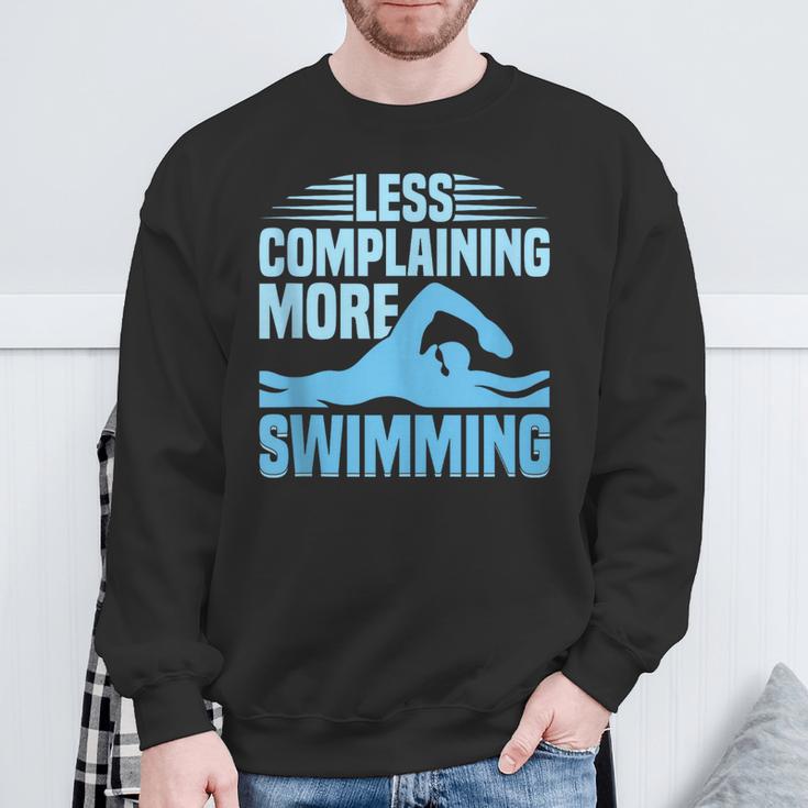 Swim Coach Swim Training Swimming Sport Sweatshirt Gifts for Old Men Swim Coach Swim Training Swimming Sport Sweatshirt Gifts for Old Men
