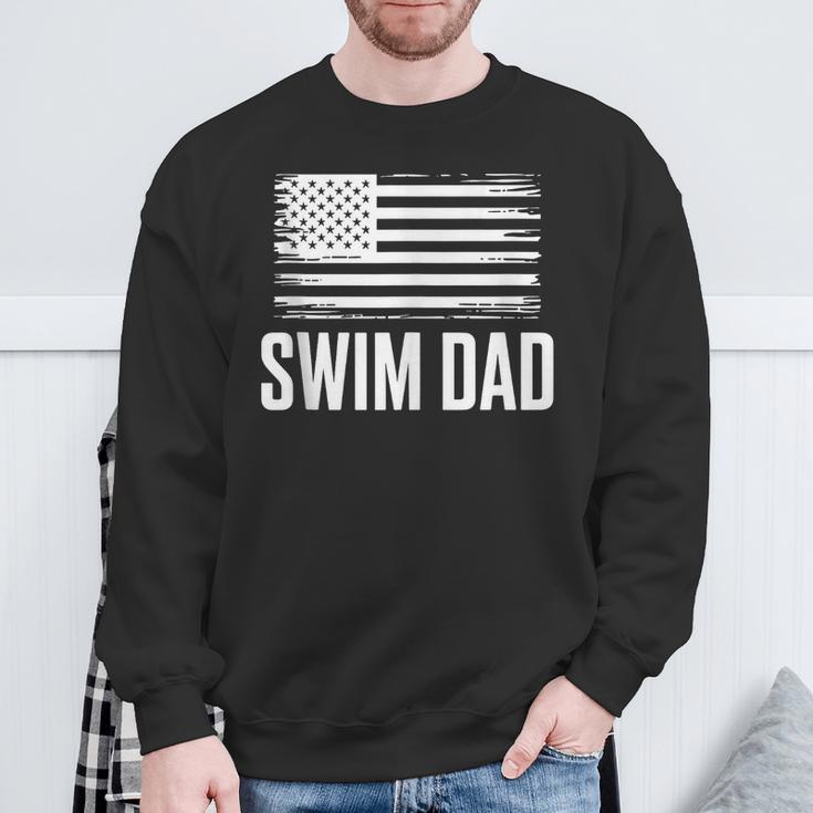 Swim Dad Art For Dad Father Men Swim Team Dad Swimming Coach Sweatshirt Gifts for Old Men Swim Dad Art For Dad Father Men Swim Team Dad Swimming Coach Sweatshirt Gifts for Old Men
