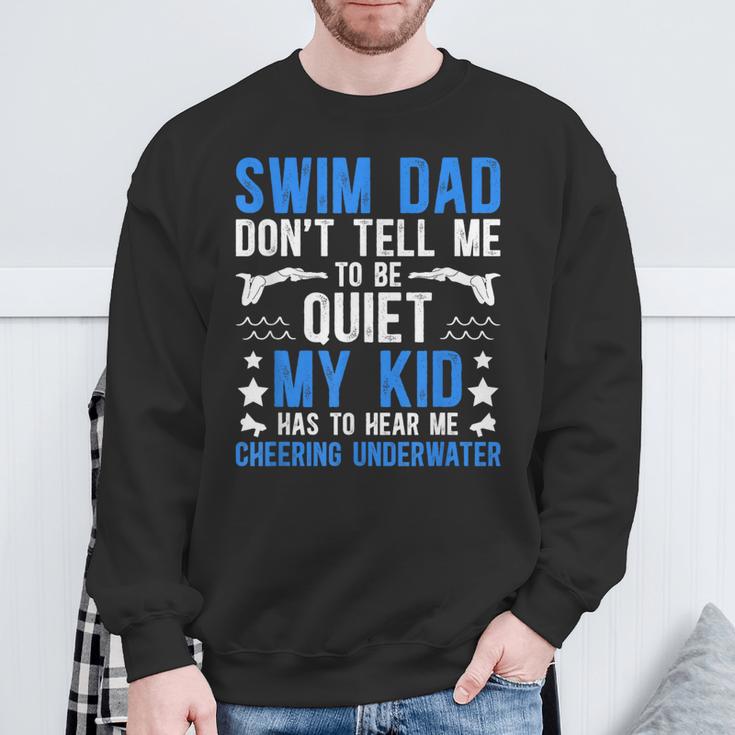 Swim Dad Swimming Dad Of A Swimmer Dad Swim Father Sweatshirt Gifts for Old Men Swim Dad Swimming Dad Of A Swimmer Dad Swim Father Sweatshirt Gifts for Old Men