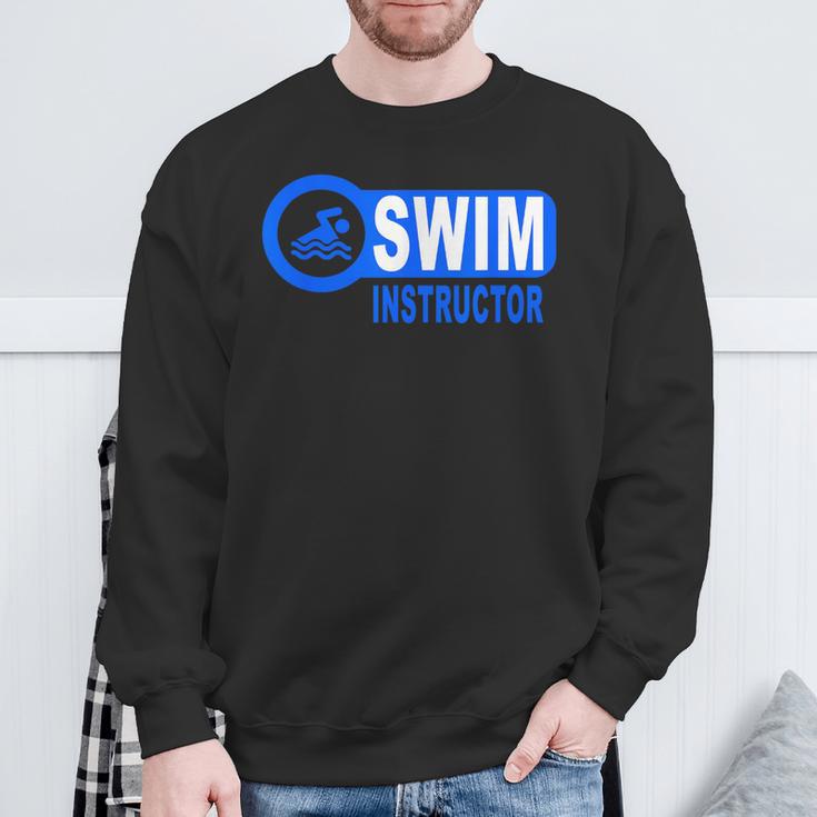 Swim Instructor Swimming Teacher Classes Sweatshirt Gifts for Old Men Swim Instructor Swimming Teacher Classes Sweatshirt Gifts for Old Men