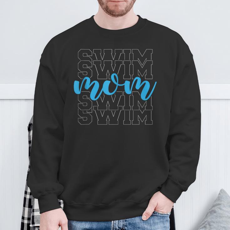 Swim Mom For Mothers Swimming Sweatshirt Gifts for Old Men Swim Mom For Mothers Swimming Sweatshirt Gifts for Old Men