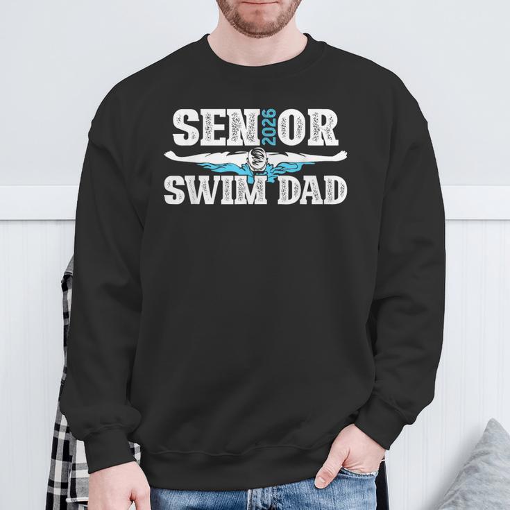 Swim Senior Dad 2026 Proud Swimming Senior Father 2026 Sweatshirt Gifts for Old Men Swim Senior Dad 2026 Proud Swimming Senior Father 2026 Sweatshirt Gifts for Old Men