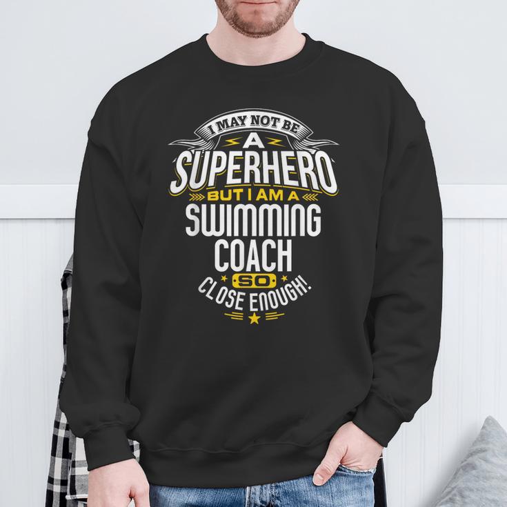 Swimming Coach TShirt Idea Superhero Swimming Shirt Sweatshirt Gifts for Old Men Swimming Coach TShirt Idea Superhero Swimming Shirt Sweatshirt Gifts for Old Men