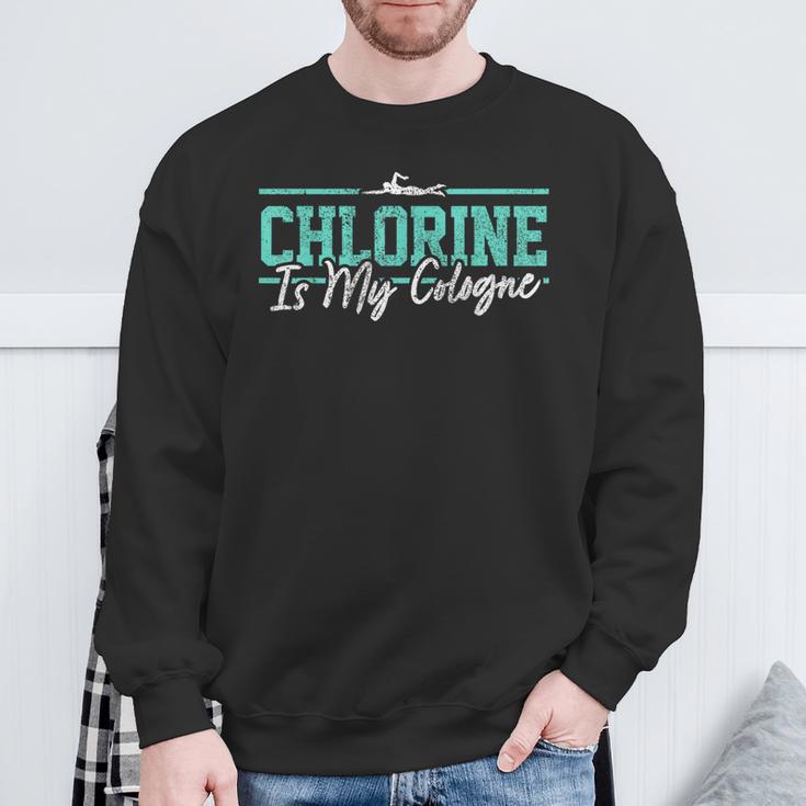 Swimming Humor Swimmer Chlorine Joke Swim Sweatshirt Gifts for Old Men Swimming Humor Swimmer Chlorine Joke Swim Sweatshirt Gifts for Old Men
