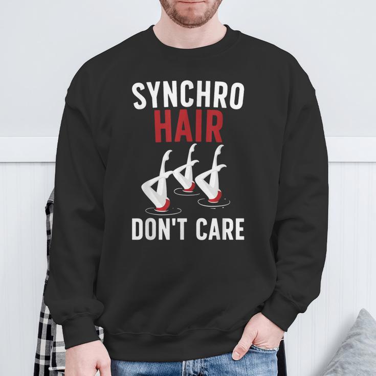 Synchronized Swimming Art For Men Women Synchronized Swim Sweatshirt Gifts for Old Men Synchronized Swimming Art For Men Women Synchronized Swim Sweatshirt Gifts for Old Men