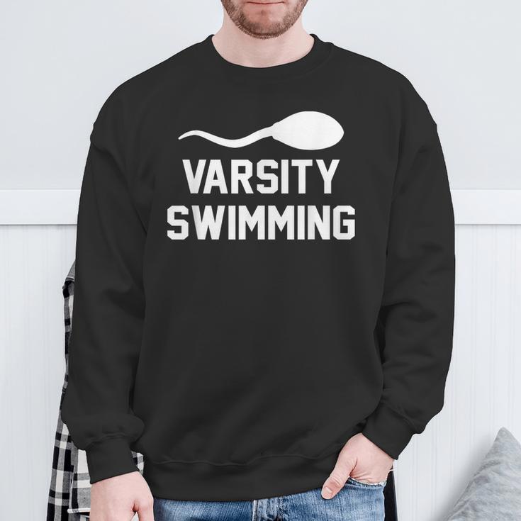 Varsity Swimming For Men Women Sweatshirt Gifts for Old Men Varsity Swimming For Men Women Sweatshirt Gifts for Old Men