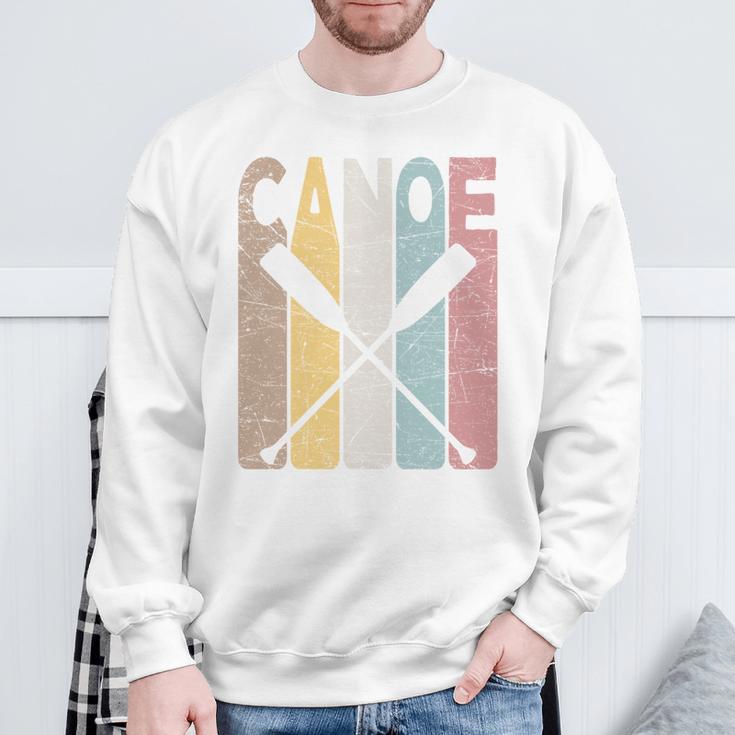 Canoe Vintage Canoeing Retro Canoe Paddling Sweatshirt Gifts for Old Men Canoe Vintage Canoeing Retro Canoe Paddling Sweatshirt Gifts for Old Men