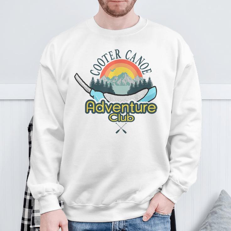 Cooter Canoe Purewick Nursing ICU ED ER Med Surg Nurse Sweatshirt Gifts for Old Men