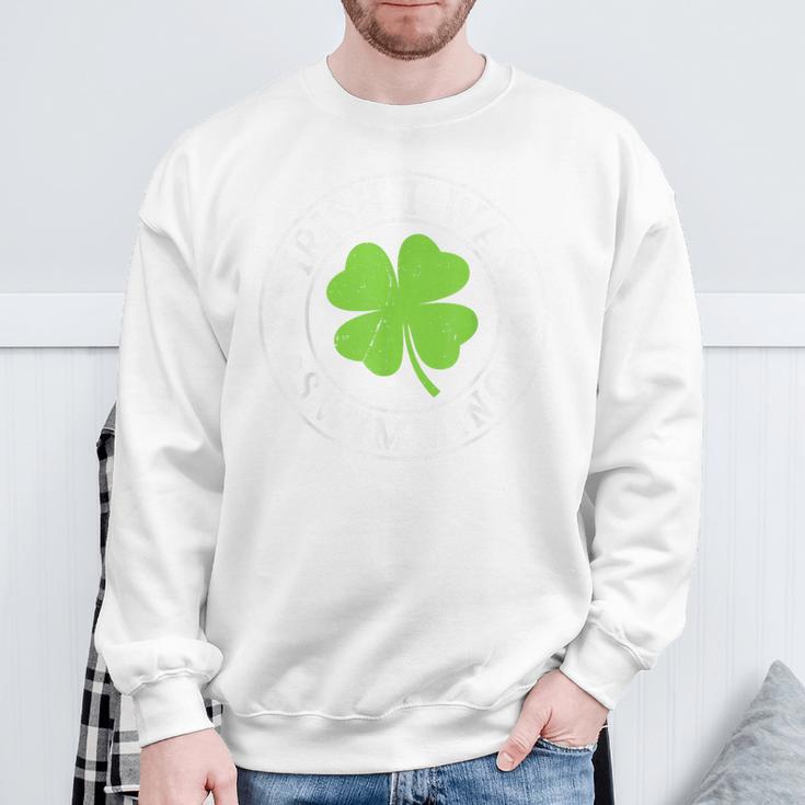 Irish I Was Swimming Shamrock St Patrick's Day Swimmer Sweatshirt Gifts for Old Men Irish I Was Swimming Shamrock St Patrick's Day Swimmer Sweatshirt Gifts for Old Men