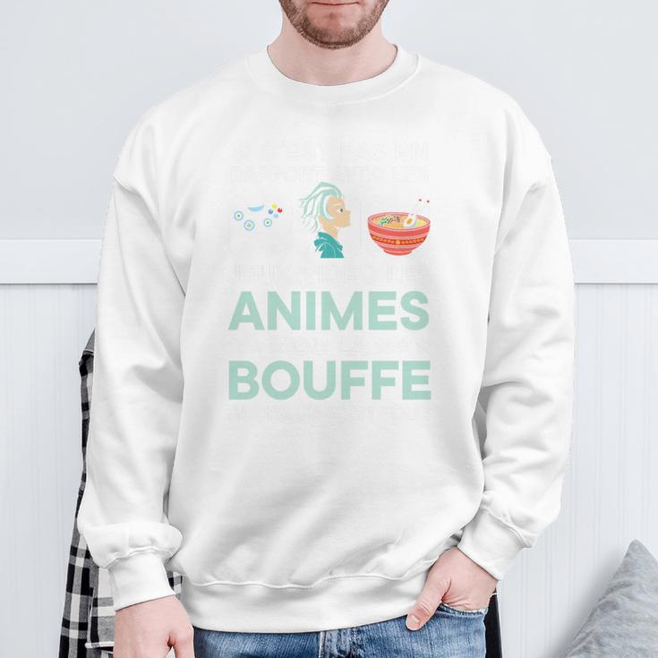 Jeuxideo Les Animes Ou La Bouffe Japon Animé Cadeau Manga Haut De Gamme Sweater e Cadeaux pour les vieillards