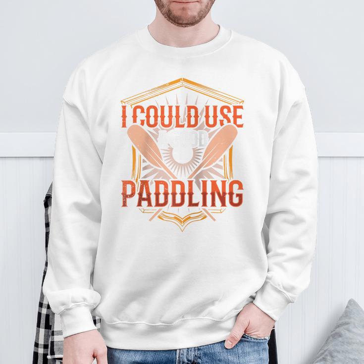 I Could Use A Good Paddling Canoe Canoeing Paddle Men Women Raglan Baseball Tee Sweatshirt Gifts for Old Men I Could Use A Good Paddling Canoe Canoeing Paddle Men Women Raglan Baseball Tee Sweatshirt Gifts for Old Men