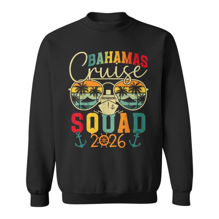 Bahamas Cruise Squad 2026 Family Matching Group Vacation Sweatshirt