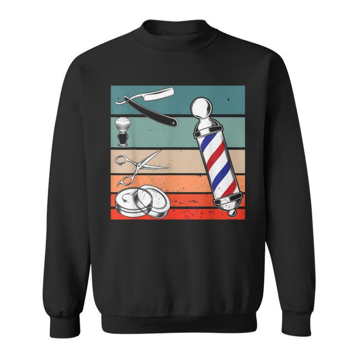 Barberíahop De Barber Retrointage Camisa de entrenamiento