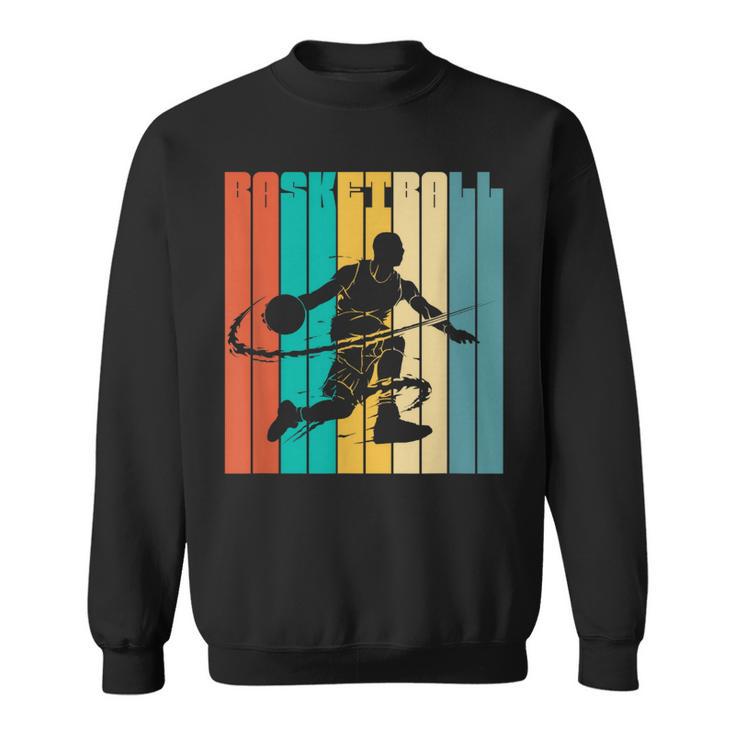 Basketball Basket Retro -Intage Basketball Camisa de entrenamiento