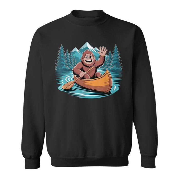 Canoe Art For Men Women Canoeing Canoe Kayak Lover Sweatshirt