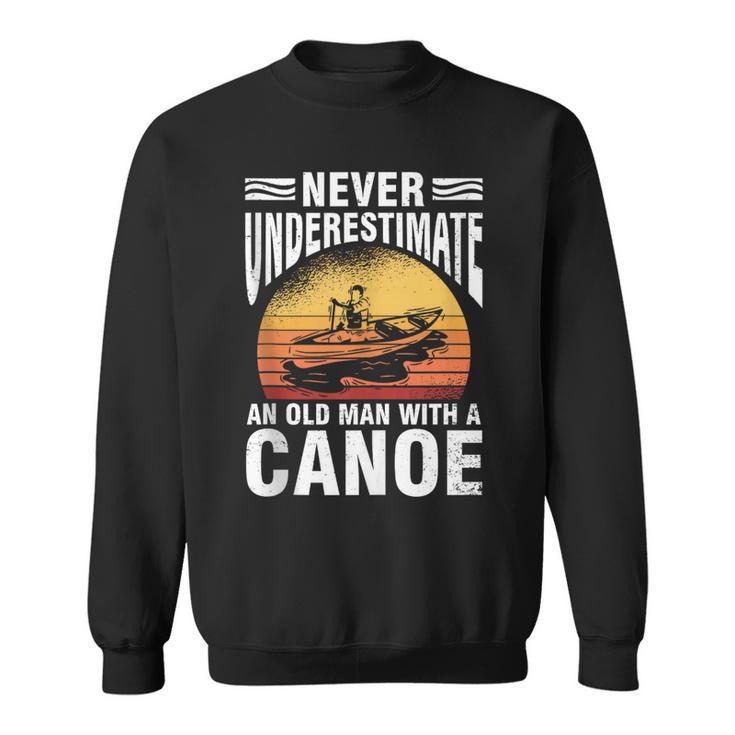 Canoe Old Man Sleeveless Sweatshirt