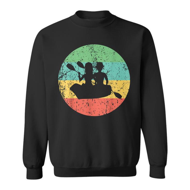 Canoeing Shirt Vintage Retro Canoe Sweatshirt