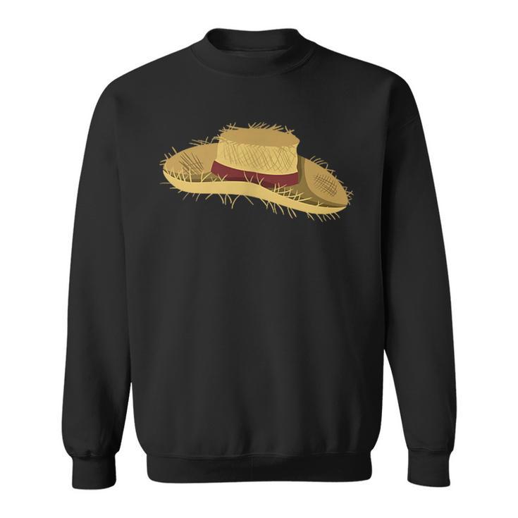 Chapeau De Paille D'étéacances Naturel Sweater e