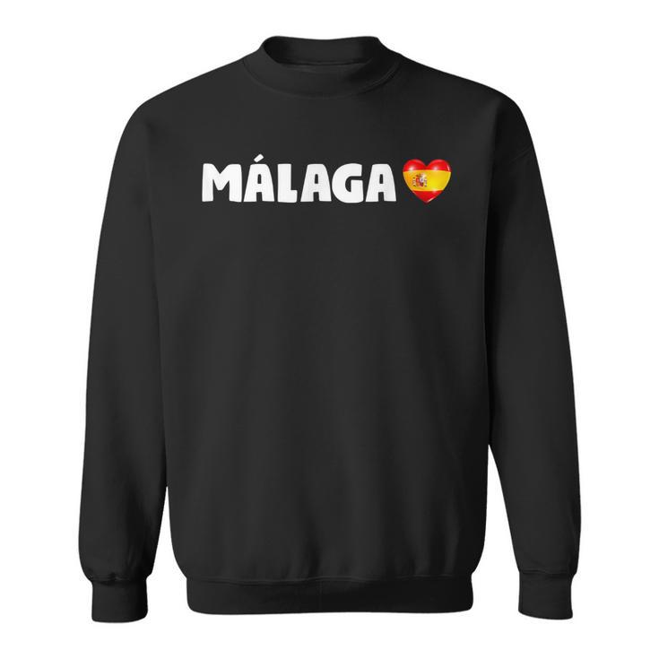 De La Ciudad De Málaga Con La Bandera De España Sweater e
