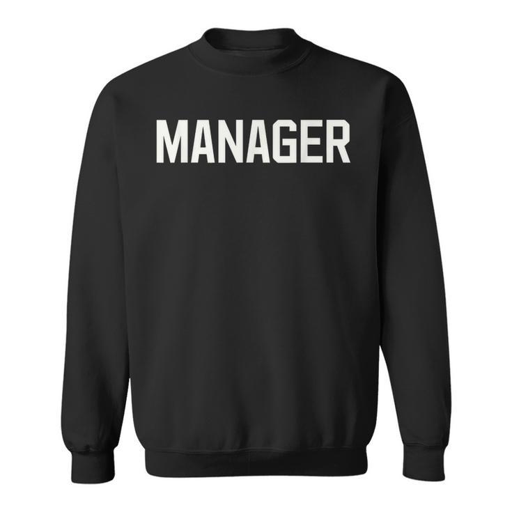 De Texte Manager Idéal Pour Les Rôles De Direction Sweater e
