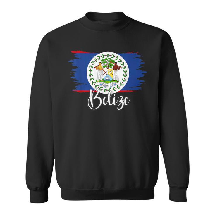 Drapeau Du Belize Belize Belize Pour Homme Sweater e
