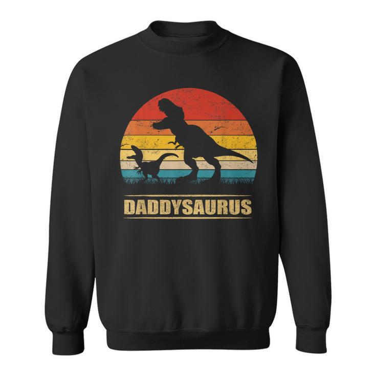 Drôle De Dinosaure Daddysaurus Fête Des Pères Sweater e