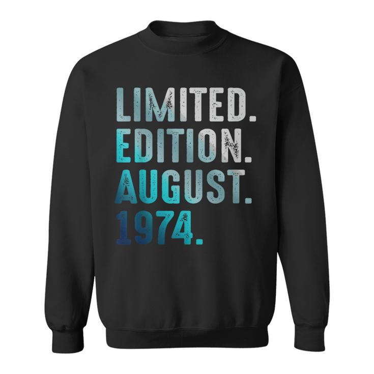 Édition Limitée Août 1974 Retrointage 1974 Sweater e