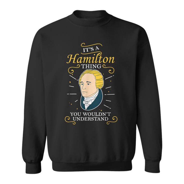 Es Una Cosa De Hamilton Alexander Hamilton Camisa de entrenamiento
