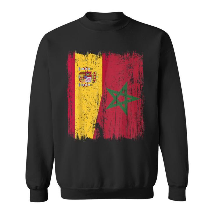 España Marruecos Media Bandera Española Marroquí Heritage Jersey Camisa de entrenamiento