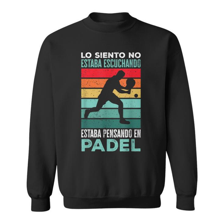 Estaba Pensando En Padel Divertido Padel Tennis Camisa de entrenamiento
