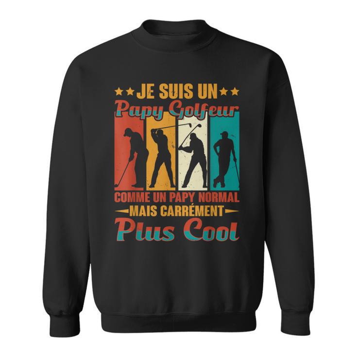 Humour Golf Golfeur Papy Sweater e