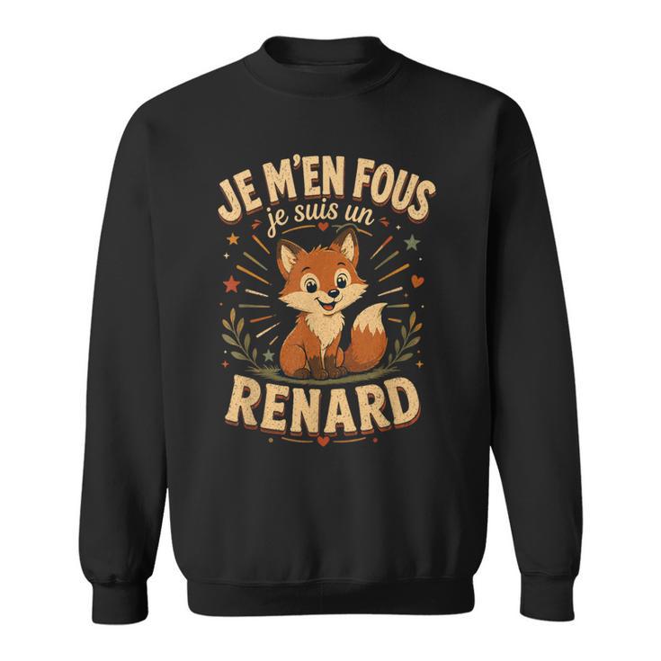 Je M’En Fous Jeuis Un Renard Renard Doux Sweater e