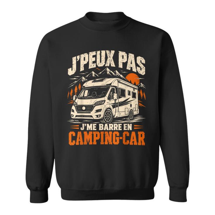 J'peux Pas J'me Barre En Camping-Car Homme Camping-Cariste Sweater e